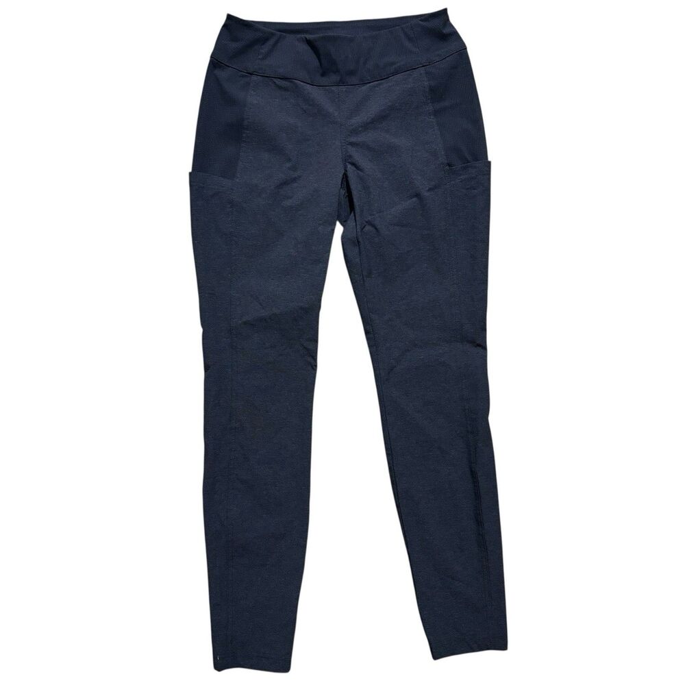 Kuhl Impulse Tight Womens Small Gray Pull On Pants Zip Pockets Hiking Outdoors
